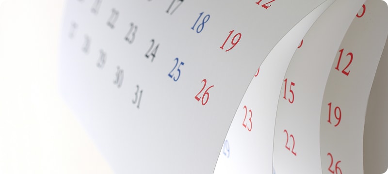 IR Calendar