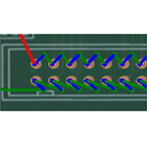 Automatically setting the optimum soldering route